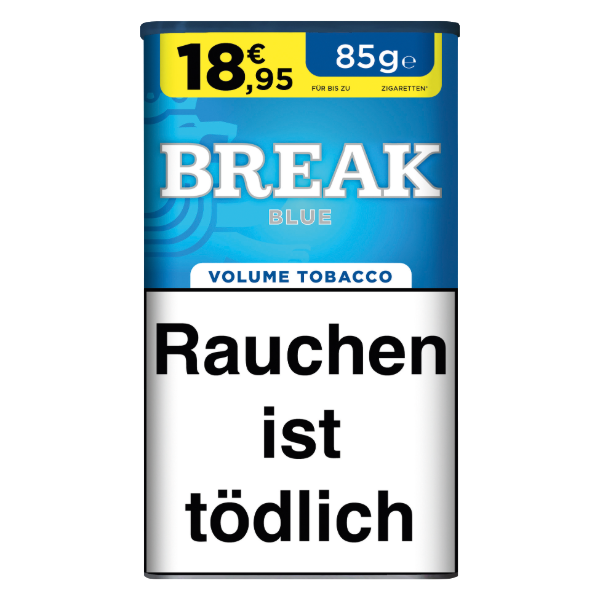 Break Blue Volumentabak 1 x 85g Tabak Break Blue Volumentabak 1 x 85g Tabak